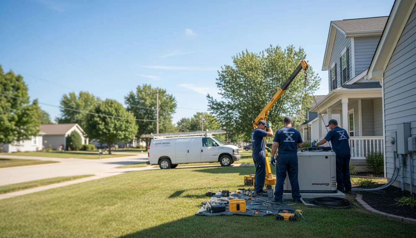 Generator Installation in Slovan, PA near me